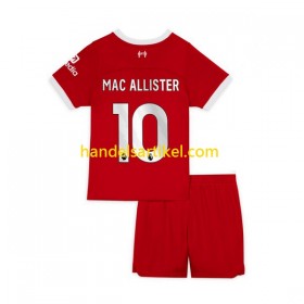 Liverpool Alexis Mac Allister 10 Kinder Heim Trikotsatz 2023/24 Kurzarm